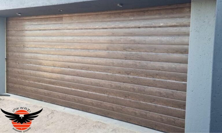 aluzinc-dark-oak-sectional-garage-door