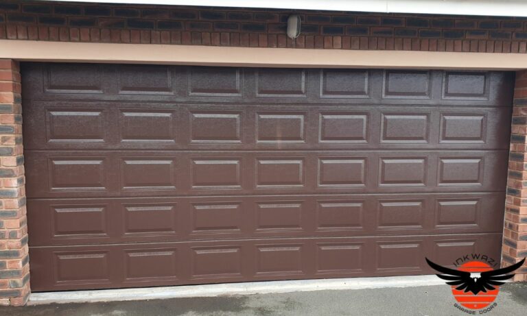 double-brown-aluzinc-block-design-sectional-garage-door