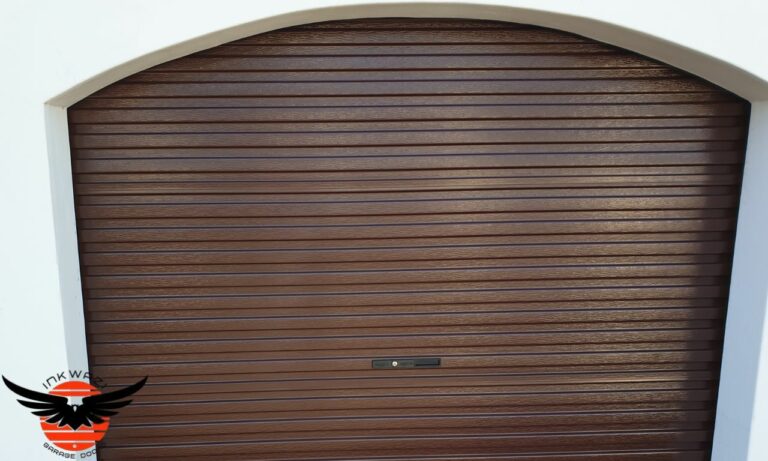 single-brown-chromodek-steel-roll-up-garage-door
